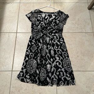 INC printed dress